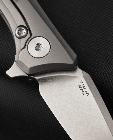 BESTECH DUCI BT2605D  Flamed Titanium Handle: 1.97