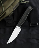 BESTECH HEIDIBLACKSMITH#1 BFK01C Interlayer with Carbon Fiber and G10 Handle 3.15