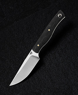 BESTECH HEIDIBLACKSMITH#1 BFK01D Carbon Fiber Handle 3.15" D2 Blade