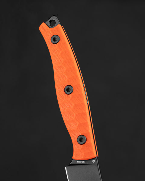 BESTECH HEIDIBLACKSMITH#3 BFK07B Orange G10 Handle 2.31" 14C28N Blade