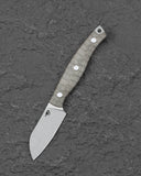 BESTECH HEIDIBLACKSMITH#3 BFK07C Green Micarta Handle 2.31