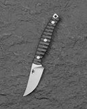 BESTECH HEIDIBLACKSMITH#3 BFK08A Black G10 Handle 2.31
