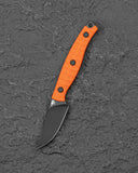 BESTECH HEIDIBLACKSMITH#3 BFK08B Orange G10 Handle 2.31