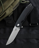 BESTECH LION BG01A Black G10 Handle 3.47