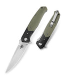 BESTECH SWORDFISH BG03B Black and Beige G10  Handle 3.94