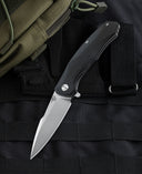 BESTECH WARWOLF BG04A Black G10 Handle 3.5