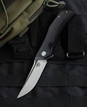 BESTECH SCIMITAR BG05A-2 Black G10 Handle 3.5