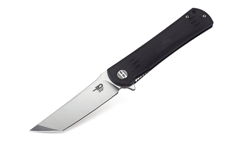 BESTECH KENDO BG06A-1 Black G10 Handle 3.5" D2 Blade