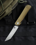 BESTECH KENDO BG06C-2 Beige G10 Handle 3.5