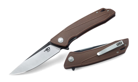 BESTECH SPIKE GRN Handle: 3.54" 12C27 Blade BG09C-1