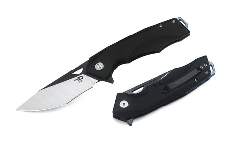 BESTECH TOUCAN G10 Handle: 3.47" D2 Blade BG14A-2