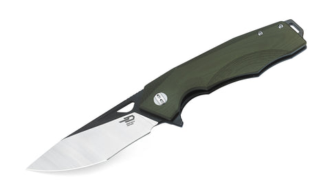 BESTECH TOUCAN G10 Handle: 3.47" D2 Blade BG14B-2