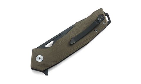 BESTECH TOUCAN G10 Handle: 3.47" D2 Blade BG14C-2