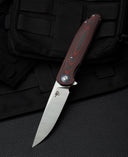 BESTECH ASCOT BG19F Interlayer with Carbon Fiber and G10 Handle 3.82
