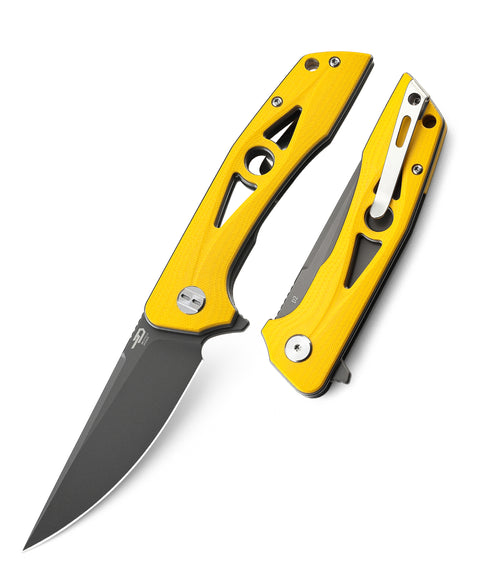 BESTECH EYE OF RA G10 Handle: 3.39" D2 Blade BG23C