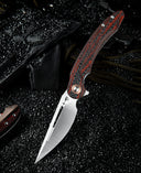 BESTECH IRIDA BG25E Interlayer with Carbon Fiber and G10 Handle 3.82