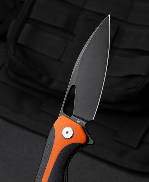 BESTECH KOMODO G10 Handle: 3.35" D2 Blade BG26E