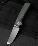 BESTECH SLEDGEHAMMER Green Micarta Handle: 3