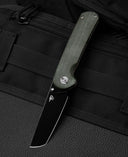 BESTECH SLEDGEHAMMER Green Micarta Handle: 3