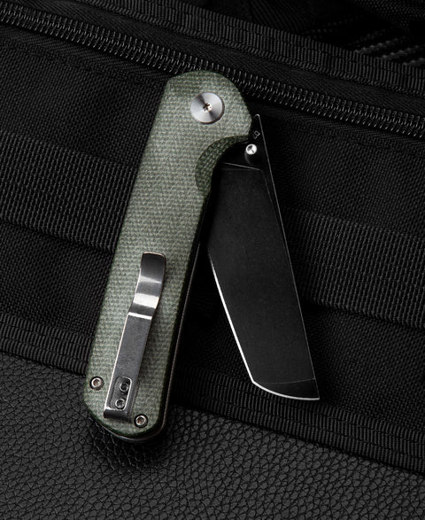 BESTECH SLEDGEHAMMER Green Micarta Handle: 3" D2 Blade BG31B-2