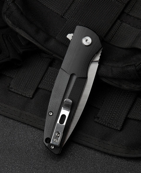 BESTECH FIN G10 Handle: 3.67" 14C28N Blade BG34A-1
