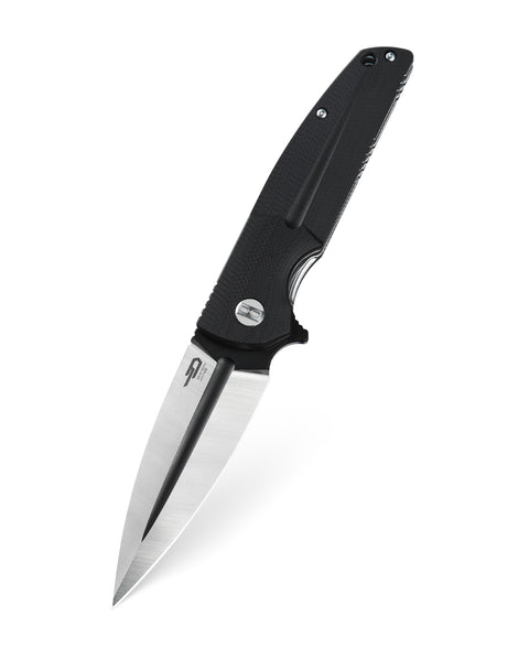 BESTECH FIN G10 Handle: 3.67" 14C28N Blade BG34A-2
