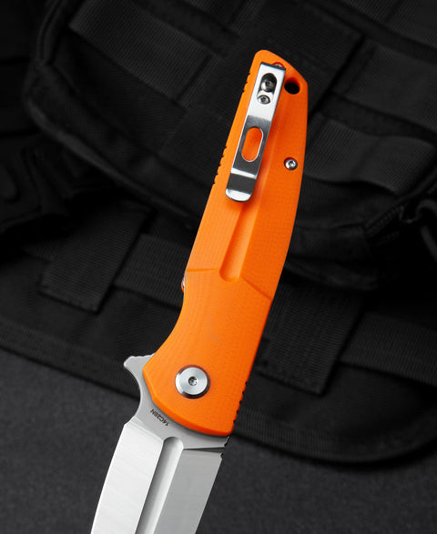 BESTECH FIN G10 Handle: 3.67" 14C28N Blade BG34B-1