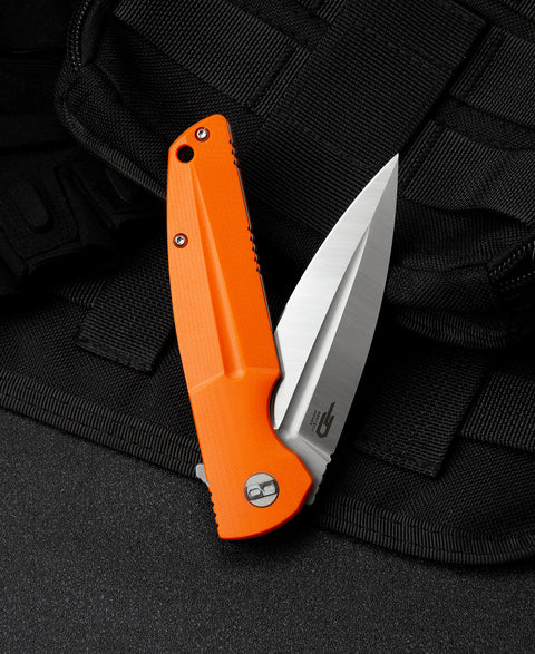 BESTECH FIN G10 Handle: 3.67" 14C28N Blade BG34B-1