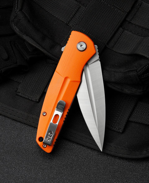 BESTECH FIN G10 Handle: 3.67" 14C28N Blade BG34B-1