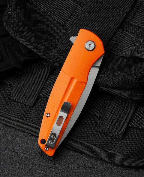 BESTECH FIN G10 Handle: 3.67" 14C28N Blade BG34B-1