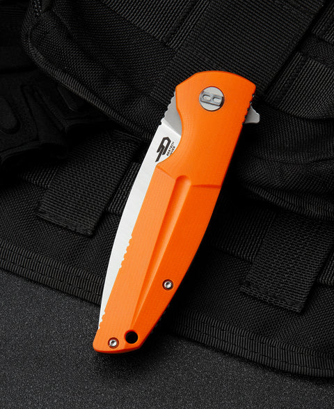 BESTECH FIN G10 Handle: 3.67" 14C28N Blade BG34B-1