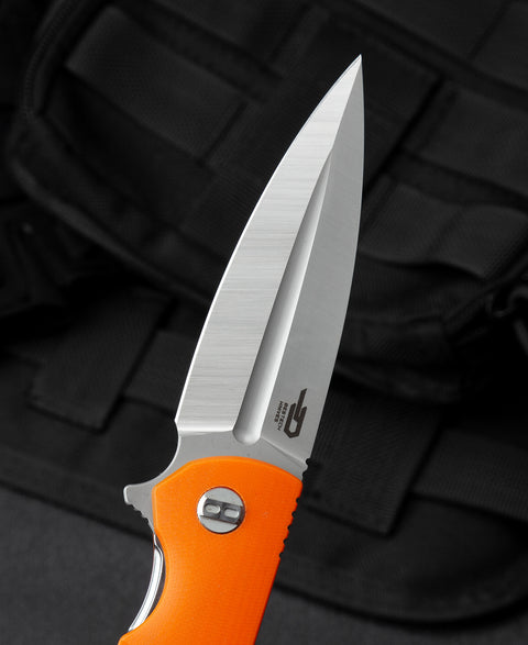 BESTECH FIN G10 Handle: 3.67" 14C28N Blade BG34B-1
