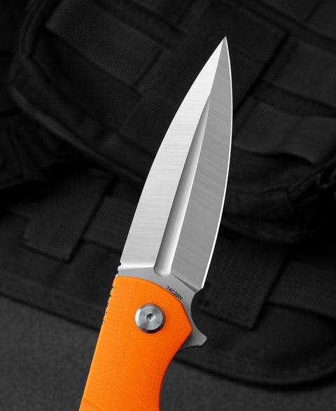 BESTECH FIN G10 Handle: 3.67" 14C28N Blade BG34B-1