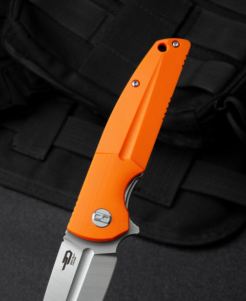 BESTECH FIN G10 Handle: 3.67" 14C28N Blade BG34B-1
