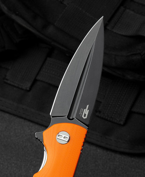 BESTECH FIN G10 Handle: 3.67" 14C28N Blade BG34B-3