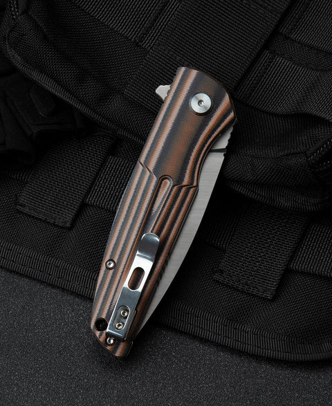 BESTECH FIN G10 Handle: 3.67" 14C28N Blade BG34C-1