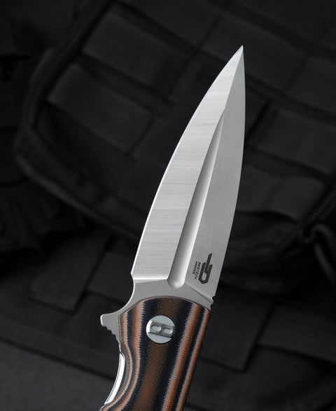 BESTECH FIN G10 Handle: 3.67" 14C28N Blade BG34C-1