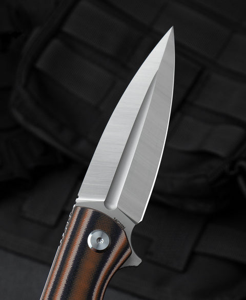 BESTECH FIN G10 Handle: 3.67" 14C28N Blade BG34C-1