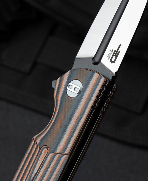 BESTECH FIN G10 Handle: 3.67" 14C28N Blade BG34C-2
