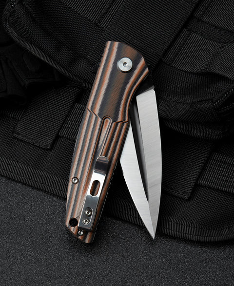 BESTECH FIN G10 Handle: 3.67" 14C28N Blade BG34C-2