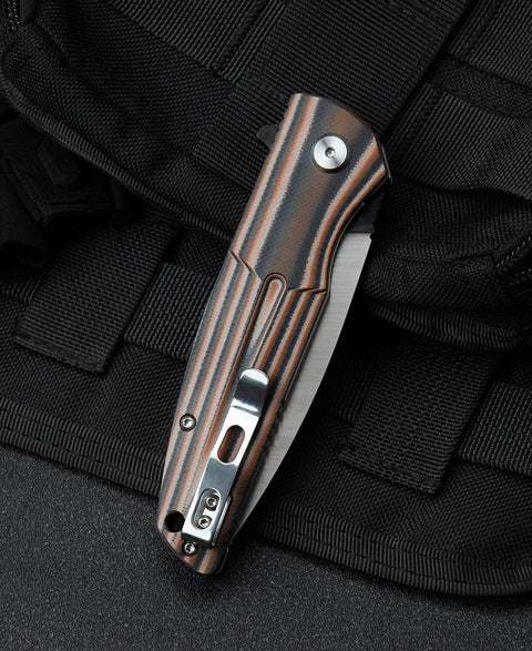 BESTECH FIN G10 Handle: 3.67" 14C28N Blade BG34C-2