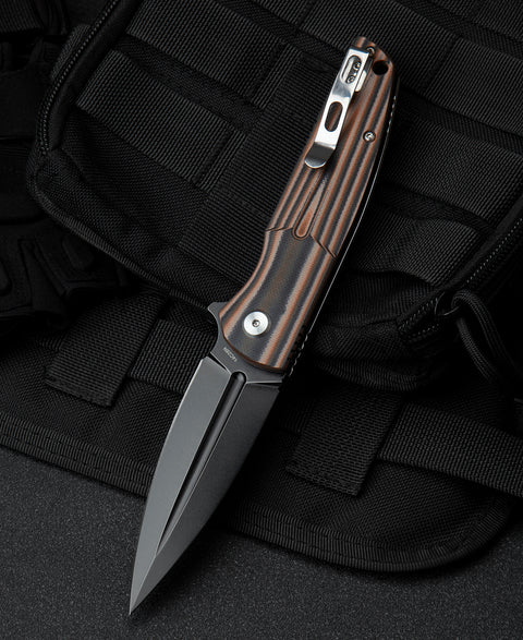 BESTECH FIN G10 Handle: 3.67" 14C28N Blade BG34C-3