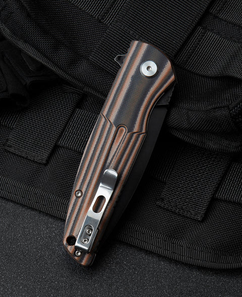BESTECH FIN G10 Handle: 3.67" 14C28N Blade BG34C-3