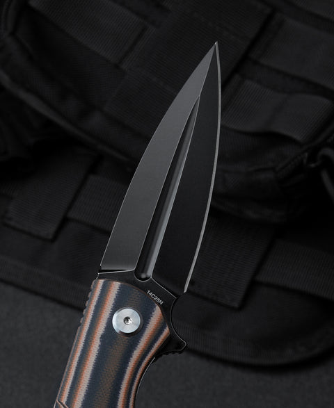 BESTECH FIN G10 Handle: 3.67" 14C28N Blade BG34C-3