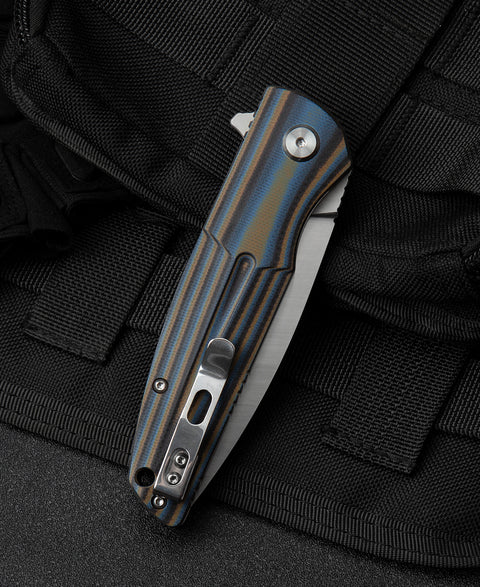 BESTECH FIN G10 Handle: 3.67" 14C28N Blade BG34D-1