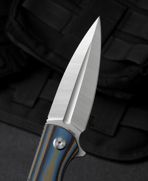 BESTECH FIN G10 Handle: 3.67" 14C28N Blade BG34D-1