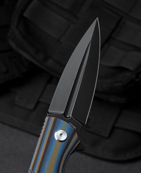 BESTECH FIN G10 Handle: 3.67" 14C28N Blade BG34D-3