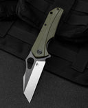 BESTECH OPERATOR Green G10 Handle: 3.47
