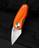 BESTECH TULIP Orange G10 Handle: 1.34