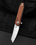 BESTECH SYNTAX Natural micarta Handle: 2.84